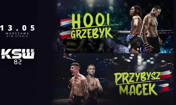 KSW 82 godzina – o której początek gali w Warszawie?