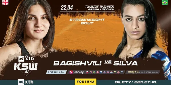 Sofiia Bagishvili vs Maria Silva na gali XTB KSW 81