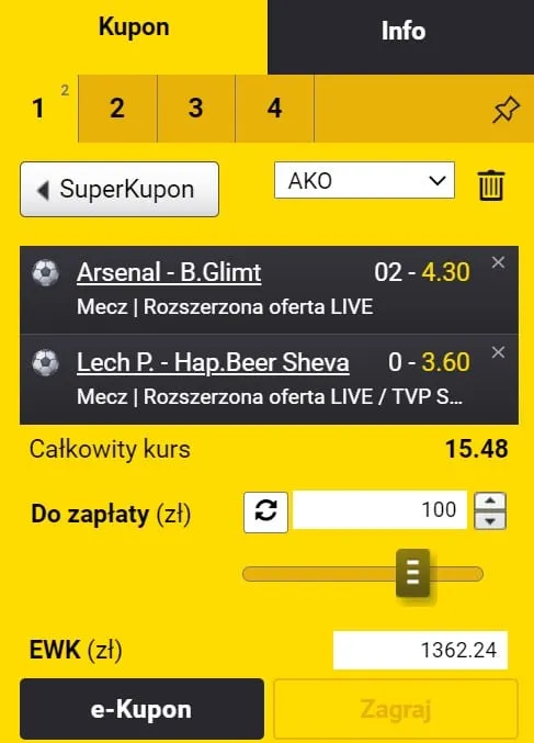 Fortuna sprawdź kupon