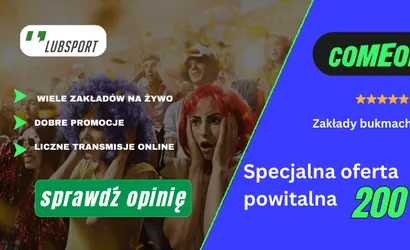 ComeOn Opinie i Recenzja: poznaj nowego bukmachera