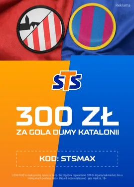 Athletic Bilbao - FC Barcelona bonus 300 zł za gola