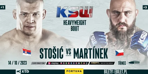 KSW 87: Michal Martinek zmierzy się z Darko Stosiciem