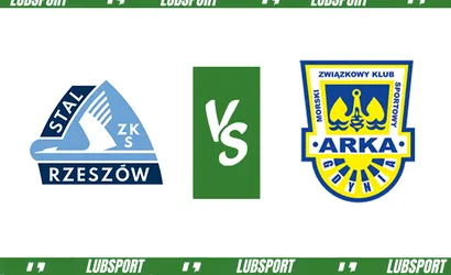 Stal Rzesz&oacute;w &ndash; Arka Gdynia typy, kursy i zapowiedź (13.08.2023)