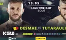 Donovan Desmae vs Rauli Tutarauli na gali KSW 82