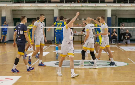 Meczycho z prawdziwego zdarzenia okraszone zwycięstwem siatkarzy LUK Politechnika Lublin!