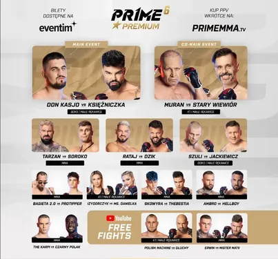 Prime MMA 6 PPV gdzie oglądać? Transmisja, stream online