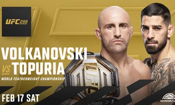 UFC 298 gdzie oglądać? Transmisja i stream online