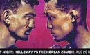 Holloway – Korean Zombie kursy, typy i zakłady (UFC Fight Night)
