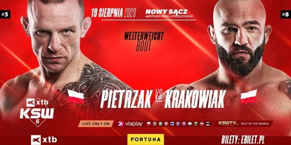 Michał Pietrzak vs Marcin Krakowiak na KSW 85