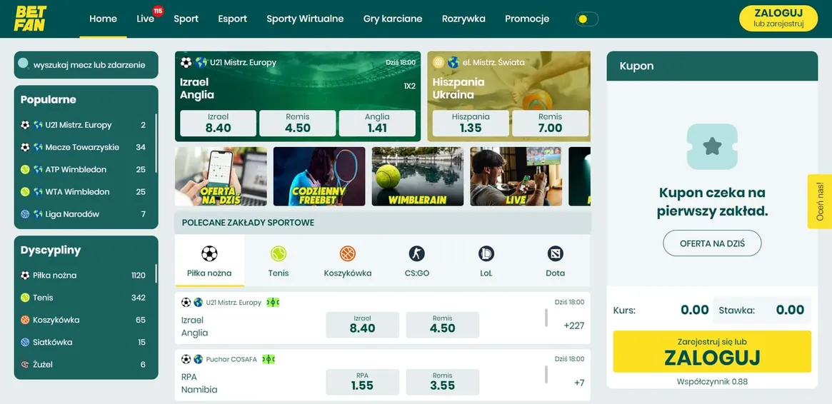 Betfan opinie