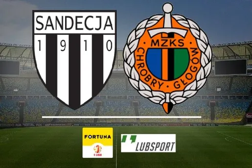 Chrobry – Sandecja typy i zakłady na mecz ✔️ 6.11.2021