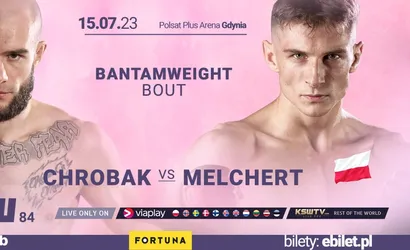 Patryk Chrobak vs Miłosz Melchert na gali KSW 84