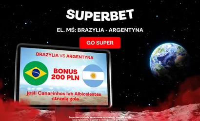 Brazylia &ndash; Argentyna kurs 100.00 na dowolną bramkę
