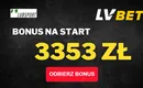 LVBET bonus na start 2025: 3,353 zł na dobry początek!