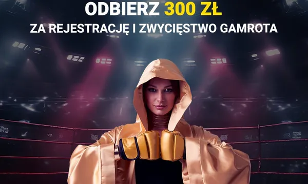 Ekstra 300 PLN w Fortunie. Bonus za rejestrację i wygraną Gamrota