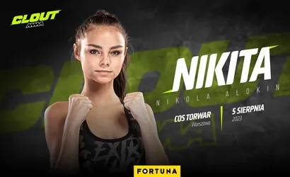 Nikita zawalczy na Clout MMA 1