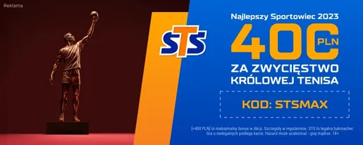 bonus 400 zł Iga Świątek Sportowcem Roku