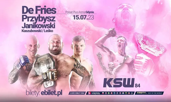 KSW 84 PPV gdzie oglądać? Transmisja, stream online