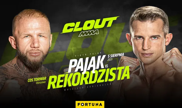 Pająk vs Rekordzista na gali Clout MMA