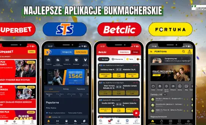 Najlepsze aplikacje bukmacherskie w Polsce