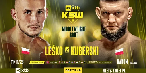 KSW 88: Bartosz Leśko przywita debiutanta