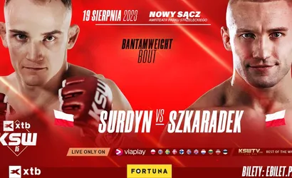 Patryk Surdyn vs Kamil Szkaradek na gali KSW 85