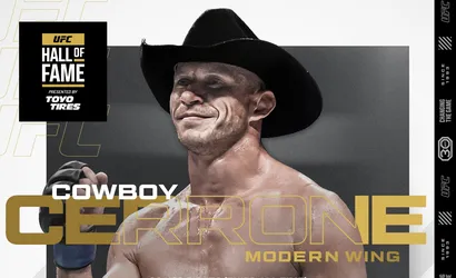 Donald Cerrone wprowadzony do galerii sław UFC