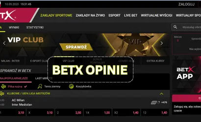 BetX opinie 2026 | Wiarygodna Recenzja Bukmachera