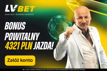LVBET kod promocyjny 2026: 20BEST i bonus 4321 zł na start