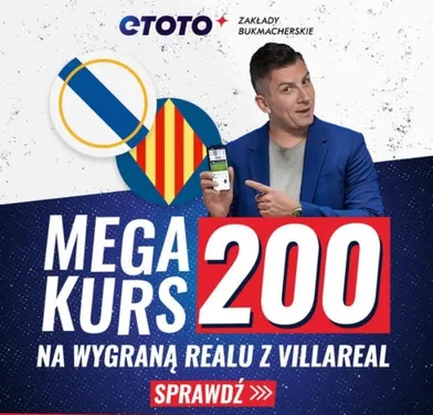 etoto real villarreal kurs 200