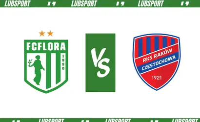 Flora Tallinn &ndash; Rak&oacute;w Częstochowa typy i kursy (18.07.2023)