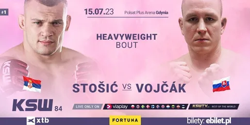 Darko Stosić vs Štefan Vojčák na gali KSW 84