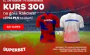 Raków Częstochowa – FC Kopenhaga. Kurs 300.00 na gola gospodarzy