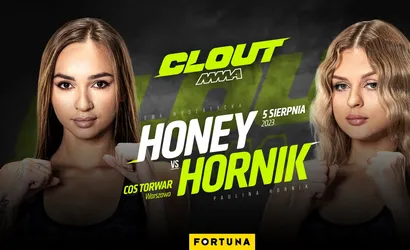 Mrs. Honey vs Paulina Hornik na gali Clout MMA 1