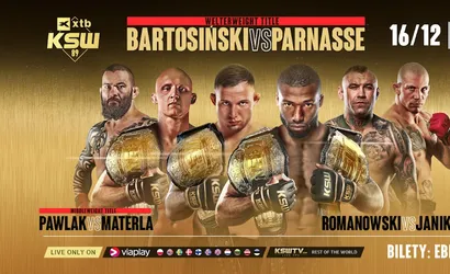 KSW 89 typy, kursy i zakłady (16.12.2023)