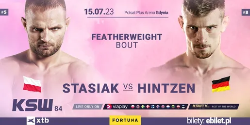 Damian Stasiak vs Pascal Hintzen na gali KSW 84