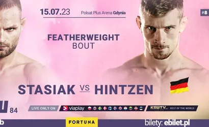 Damian Stasiak vs Pascal Hintzen na gali KSW 84