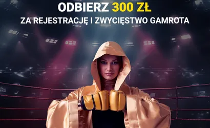 Ekstra 300 PLN w Fortunie. Bonus za rejestrację i wygraną Gamrota