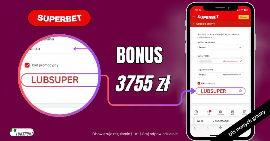 Kod Superbet 