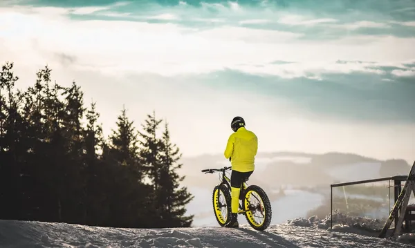 Jazda na rowerze zimą