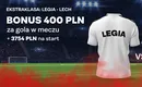 Legia Warszawa – Lech Poznań kurs 200.00 na bramkę w Superbet