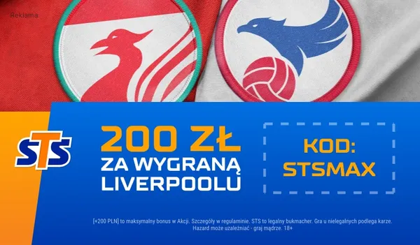 Liverpool – Atalanta: bonus 200 zł za wygraną The Reds
