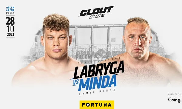 Clout MMA 2: Denis Labryga zmierzy się z Kamilem Mindą