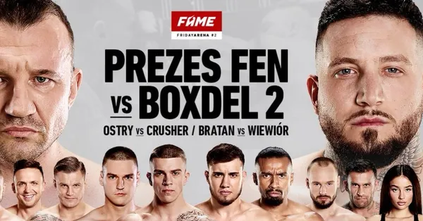 Kto wygrał walkę Jóźwiak – Boxdel? Wynik i skrót walki Fame Friday Arena 2
