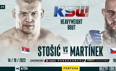 KSW 87: Michal Martinek zmierzy się z Darko Stosiciem