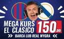Barcelona – Real kurs 150.00 na zwycięstwo dowolnej drużyny!