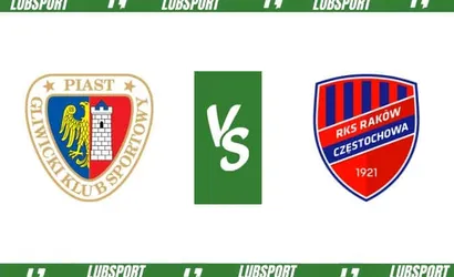 Piast Gliwice &ndash; Rak&oacute;w typy i kursy bukmacherskie (27.02.2024)