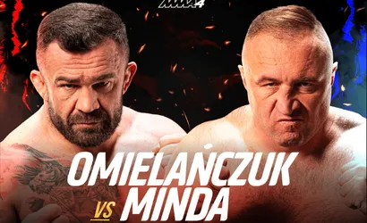 Kto wygrał walkę Omielańczuk – Minda? Wynik i skrót walki Clout MMA 4