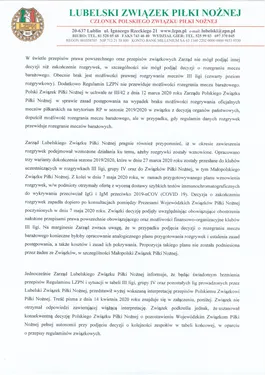 Zbędny dwugłos w sprawie awansu Motoru Lublin. Decyzja LZPN-u zgodna z Regulaminem!