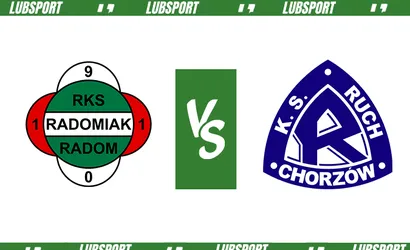 Radomiak &ndash; Ruch Chorz&oacute;w typy i kursy (13.05.2024)